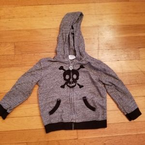 Amy Coe Skull Zip Up